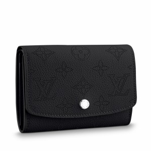 Louis Vuitton Iris Compact Wallet In Mahina Leather M62540
