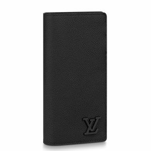 Louis Vuitton Brazza Wallet In LV Aerogram Leather M69980