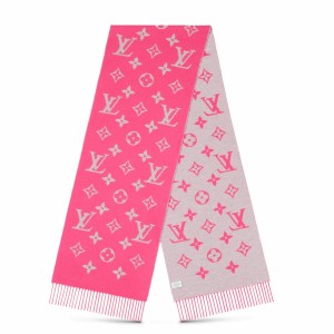 Louis Vuitton Pink Daily LV Scarf M76699