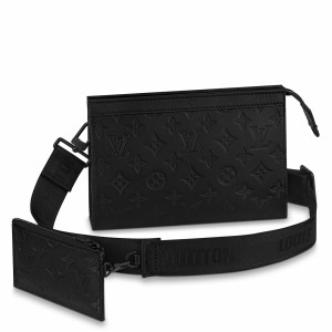 Louis Vuitton Gaston Wearable Wallet In Monogram Shadow Leather M81115