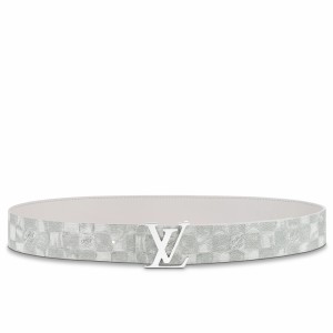 Louis Vuitton LV Initiales 40MM Reversible Belt Damier Salt MP300V