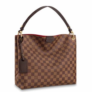Louis Vuitton Graceful PM Bag In Damier Ebene Canvas N44044