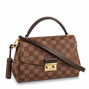 Louis Vuitton Croisette Bag In Damier Ebene Canvas N53000