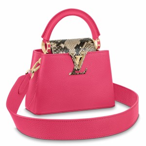 Louis Vuitton Capucines BB Bag with Python Leather N81209