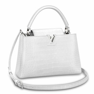 Louis Vuitton Capucines BB Bag In Crocodile-embossed Leather N93691