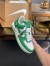 Louis Vuitton And Nike Air Force 1 Sneakers In Green/White