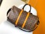 Louis Vuitton Keepall Bandouliere 45 Bag in Monogram Macassar Canvas M46703