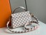 Louis Vuitton Damier Azur Croisette Bag With Braided Strap N50053