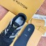 Louis Vuitton Men's LV Trainer Sneakers In Black Crystals