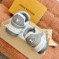 Louis Vuitton Men's LV Trainer Sneakers In White/Grey Leather