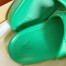 Louis Vuitton Waterfront Mules In Green Monogram Rubber